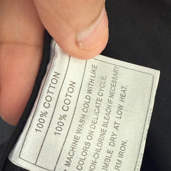 Ariat Classic Black Cotton Shirt - Picture 3 of 8